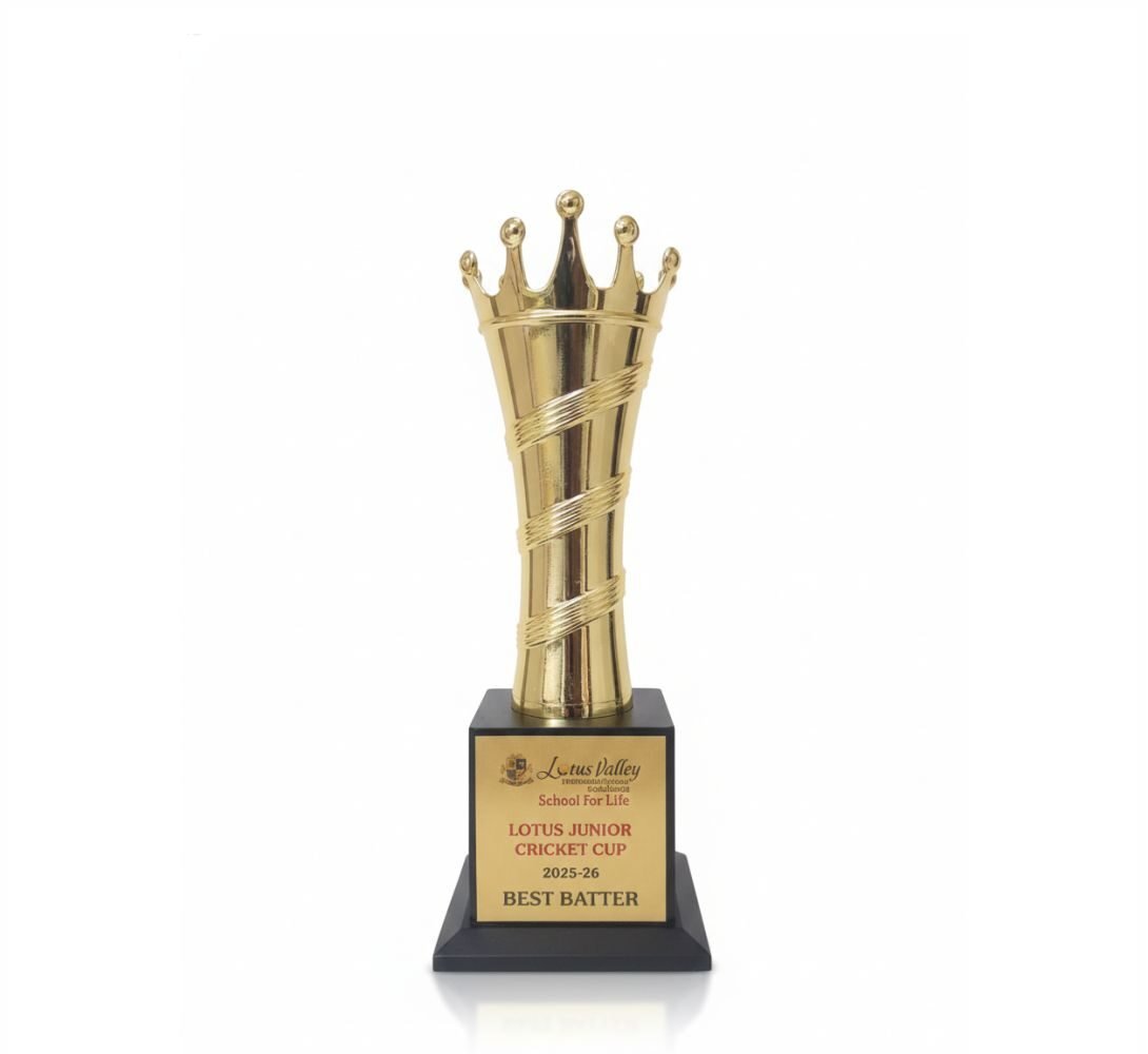 Crown Gold Trophy Model B569 4x11 inch championship award