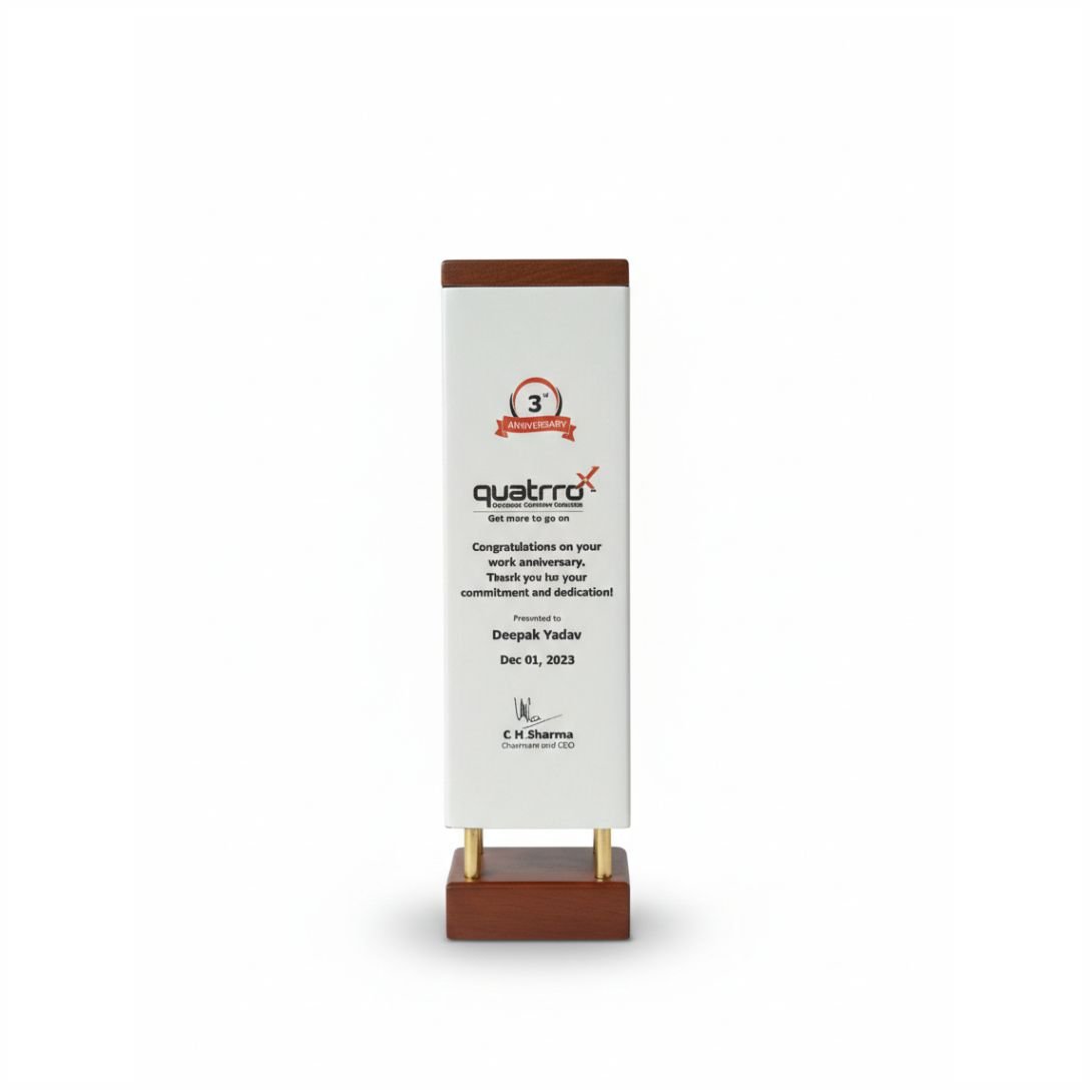 Corporate Wooden Award